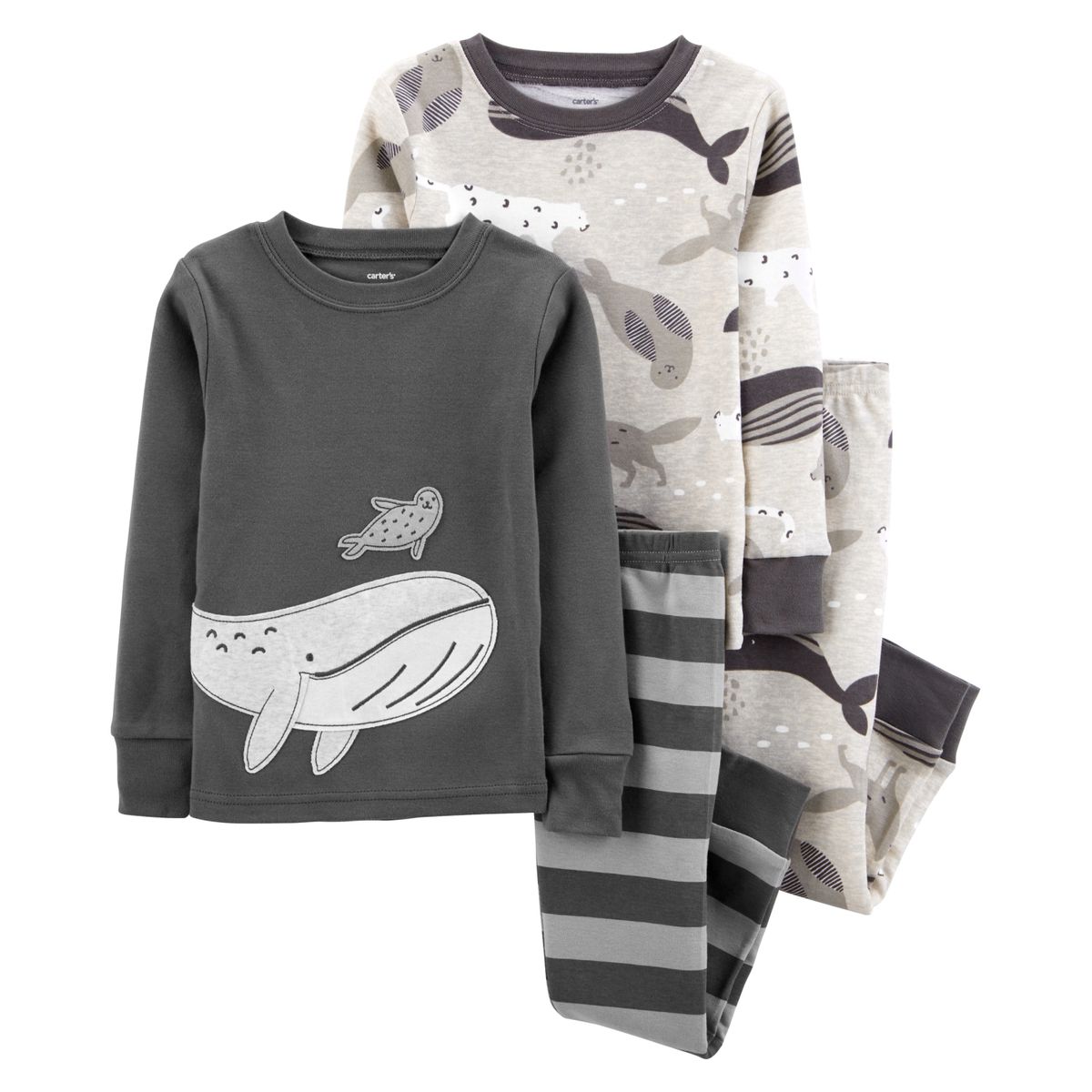 CARTER'S - Conjunto 4 Piezas Pijama Algodon   Niño