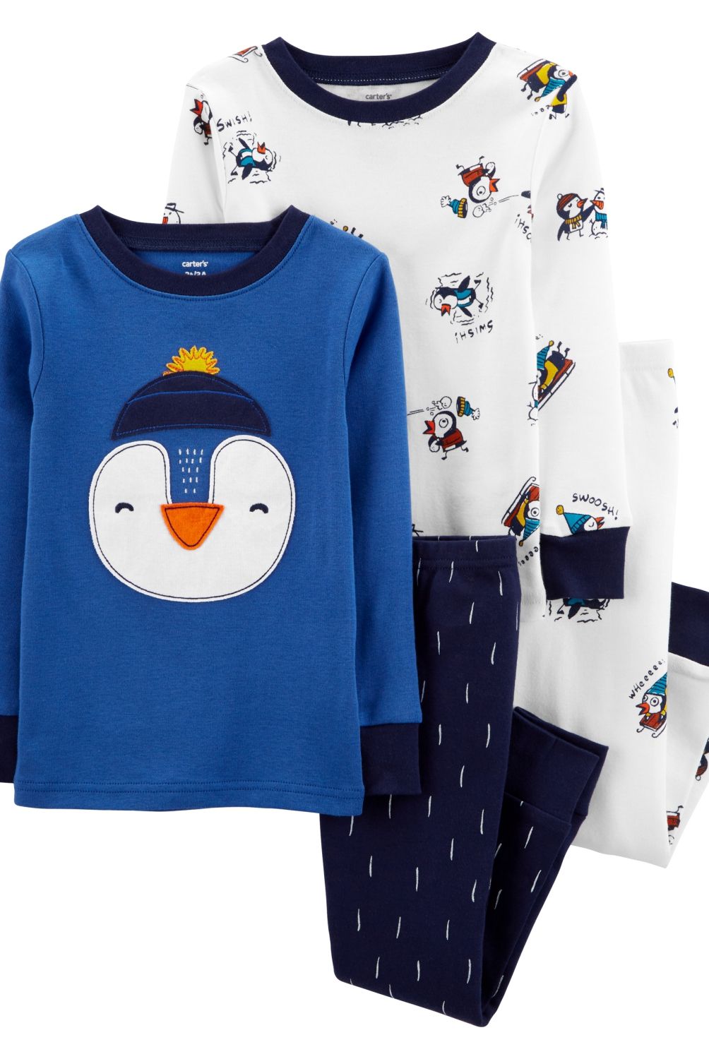 CARTER'S - Conjunto 4 Piezas Pijama Algodon   Niño