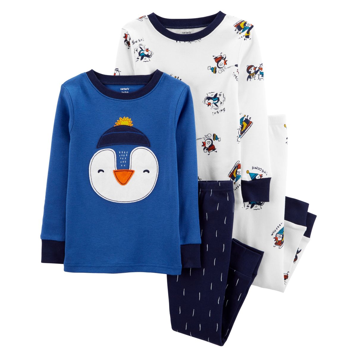 CARTER'S - Conjunto 4 Piezas Pijama Algodon   Niño