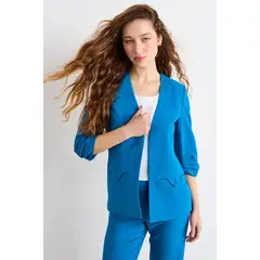 IO - Blazer Mujer Azul