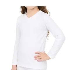 LADY GENNY - Camiseta Cotton Manga Larga Niña