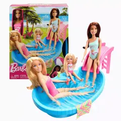 BARBIE - Muñeca Y Set De Juego Con Piscina