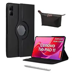 LENOVO - Tablet Pad 11 2025 6GB+128GB 11 Full HD IPS Wi-Fi + Case Negro + Lápiz