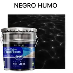 EPOXY - PINTURA PISCINA - PLASTIPISCINA - TINETA 4G - TONO NEGRO HUMO