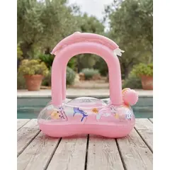 GENERICO - Flotador Bebé Con Techo Parasol y Asiento Piscina.