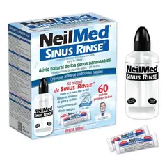 NEILMED - Kit Lavado Nasal Sinus Rinse Botella+60 Sobres Adult