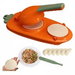 GENERICO - Maquina Para Hacer Mini Empanadas 2 En 1 Prensa Manual 4 2