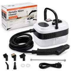 GENERICO - Limpiador A Vapor Portátil Vaporizador Multiuso 6 Niveles 2500W