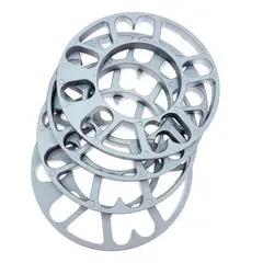 GENERICO - X4 Desplazadores De Llanta 8mm 4x108 4x100 4x114 5x100 5x114 BELUG