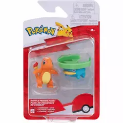 POKEMON - Pack 2 Figuras De Combate Charmander Y Lotad