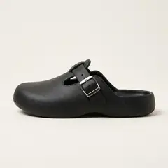 MD - Sandalia Zueco Mule Mujer Hebilla Ajustable Chala