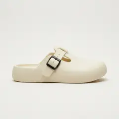 MD - Sandalia Zueco Mule Mujer Hebilla Ajustable Chala