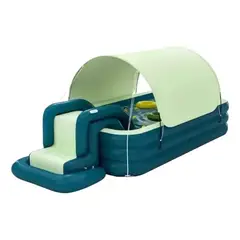 U BUY - Inflatable Swimming Pool For Families With Slide