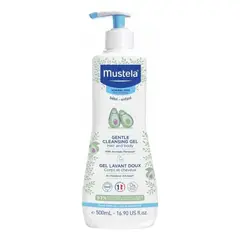MUSTELA - Gel De Baño Suave Bebé Cuerpo Y Cabello 500ml