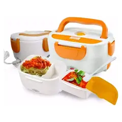 MOVI - Lonchera Eléctrica Portátil Calentador de Comida para Auto y Oficina