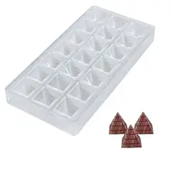 GENERICO - Molde Acrílico PChocolate Pirámide