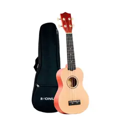 SONNET - Ukelele Sonun Kauai 21 Con Funda Natural Color Marrón