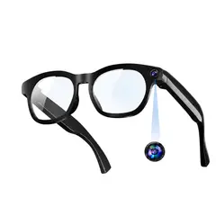 GENERICO - Lentes Inteligentes CY03 Camara 8MP IA Traductor y Audio HiFi Negro