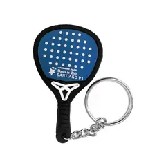 GENERICO - LLAVERO PALA PREMIER PADEL SANTIAGO P1 AZUL-NEGRO