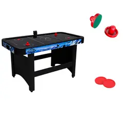 GENERICO - Mesa Air Hockey Pro Negra 152 cms