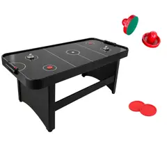 GENERICO - Mesa Air Hockey Negra 183 cms