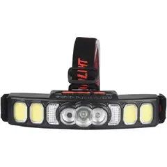 GENERICO - Linterna Frontal Led Cabeza con Sensor de Movimiento