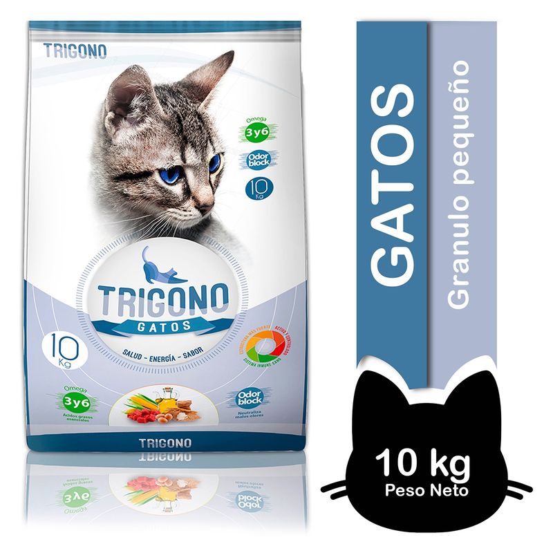 TRIGONOS - Trigono Gatos 10Kg - Alimento Para Gatos