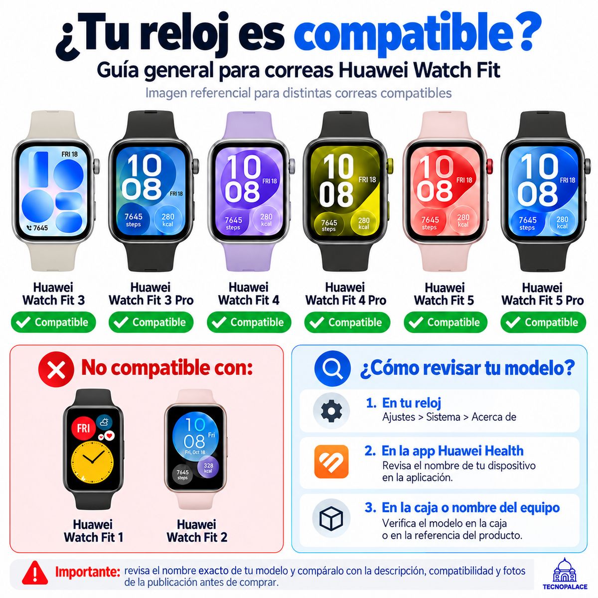 TECNOPALACE Correa Para Huawei Fit 5 Pro - Deportivas | Falabella Chile