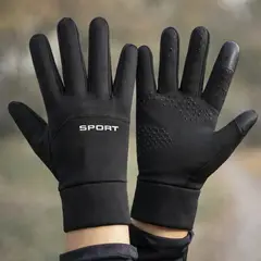 GENERICO - Guantes Deportivos Térmicos Antideslizantes Running Trekking