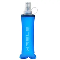 WRELS - Botella Soft Flask Plegable TPU 250ml, Ideal para Running, Maratón y Senderismo