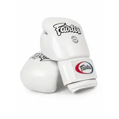 GENERICO - GUANTES DE BOXEO PROFESIONAL FAIRTEX BGV1 BLANCO - 14 OZ - HECHO EN TAILANDIA
