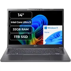 ACER - Notebook Aspire 14" WUXGA PC Intel Core Ultra 9 288V 32GB 1TB SSD WIN 11