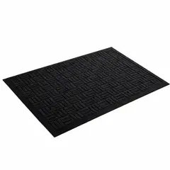 EL CONTAINER - Limpia Pies Antideslizante 75x45cm Negro