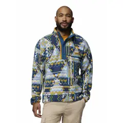 COLUMBIA - Polar Hombre Helvetia Snap Fleece Azul