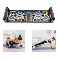 GENERICO - Tabla Para Flexiones Calistenia Ejercicio Multiuso Color Negro