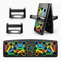 GENERICO - Tabla Para Flexiones Calistenia Ejercicio Multiuso Color Negro