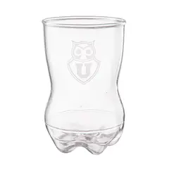 U DE CHILE - VASO BOTELLA CORTADA 790 ML FANATIKOS