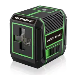 GENERICO - Nivel Láser Autonivelante Profesional 2 Líneas Para Construcción
