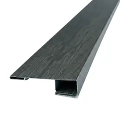 DOER - Perfil "J" Metal Siding 300cm, Gris Rustic
