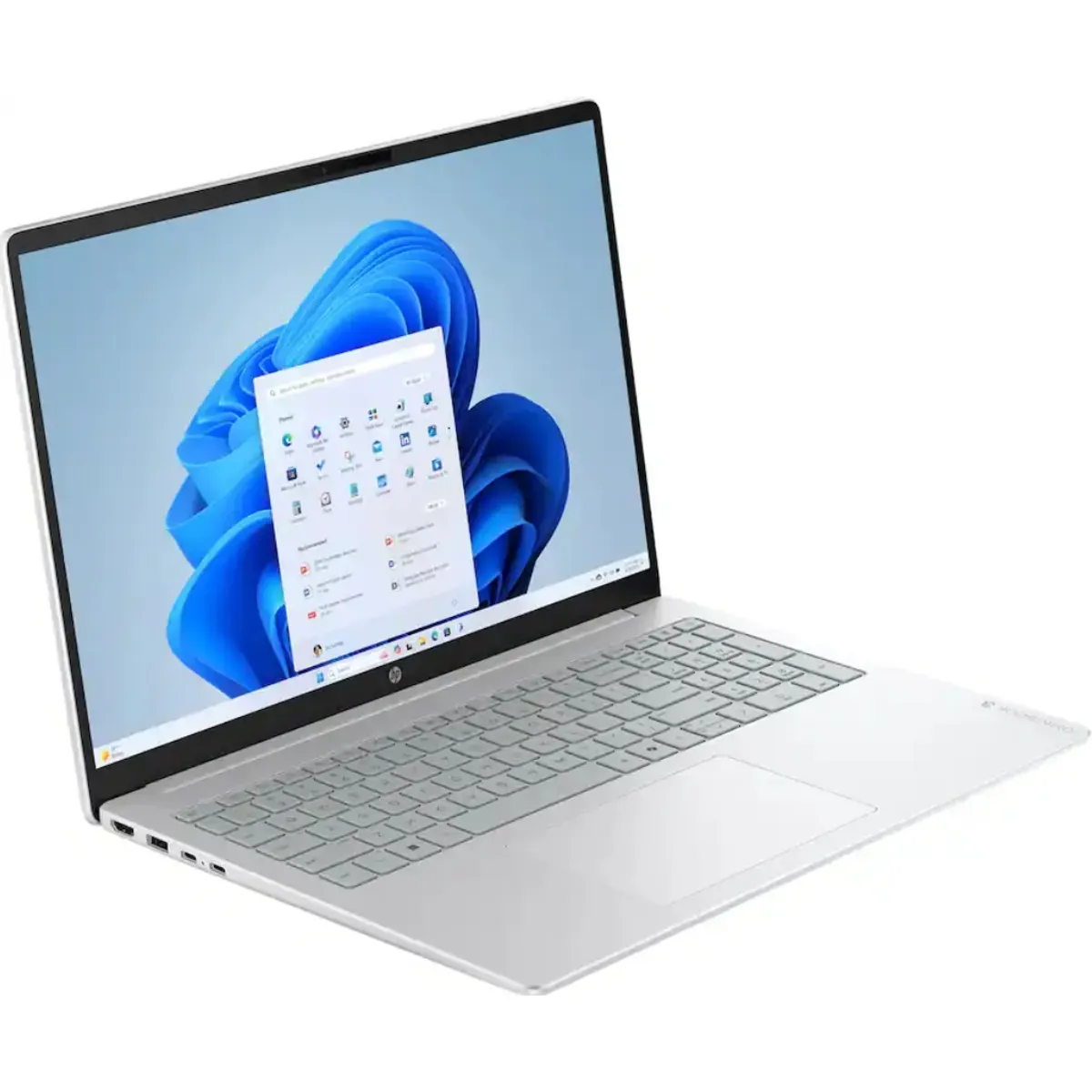 HP - Notebook HP OmniBook 3 16 Ryzen 5 40 8GB 256GB SSD 16" 2K Touch Win11 Glacier Silver