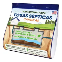 UNIVERSAL - Bacterias Elimina Olores Limpia Fosa Séptica 5.000 Litros
