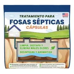 UNIVERSAL - Bacterias Elimina Olores Limpia Fosa Séptica 5.000 Litros