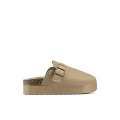 WEIDE - Zueco PU Textil Mujer Plataforma QIU530