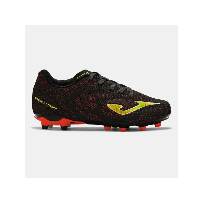 Zapatillas Fútbol niños Evolution JR 2601 FG Negro