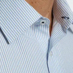 VANDINE - Camisa Celeste Listada Red Label V26 1.0