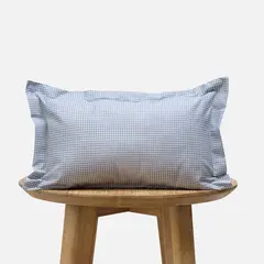 BABYROSEN - Cojín Algodón Vichy Azul 25 x 35 cm - Baby Rosen