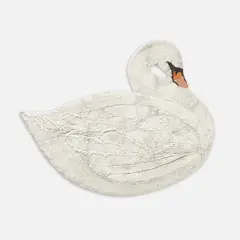 BABYROSEN - Alfombra Lavable Cisne