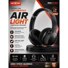 MOXOM - Audífono MX-WL63 TIPO CASCO