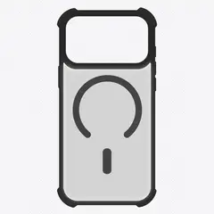 KBOD - Carcasa Para iPhone 18 Pro Max Soft Matte Negro