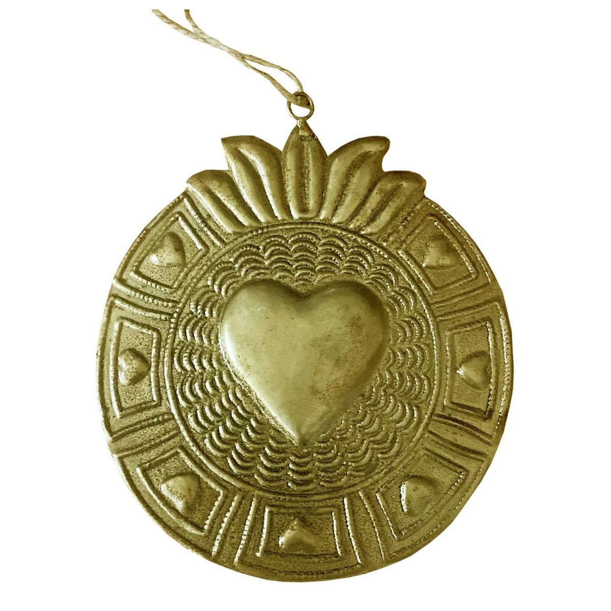 NOMADA DECORACION - Corazon Dorado Pared